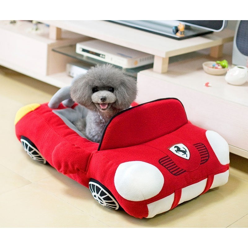 🚗🐾 Nid Douillet Voiture de Luxe pour Animaux 🐶🐱✨