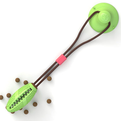 🐶🎾 Jouet Ventouse Interactif pour Chien – Balle Tire-Corde 🦷✨