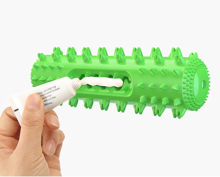 🐶🎵 Jouet à Mâcher Sonore & Brosse à Dents pour Chien – Stick TPR 🦷