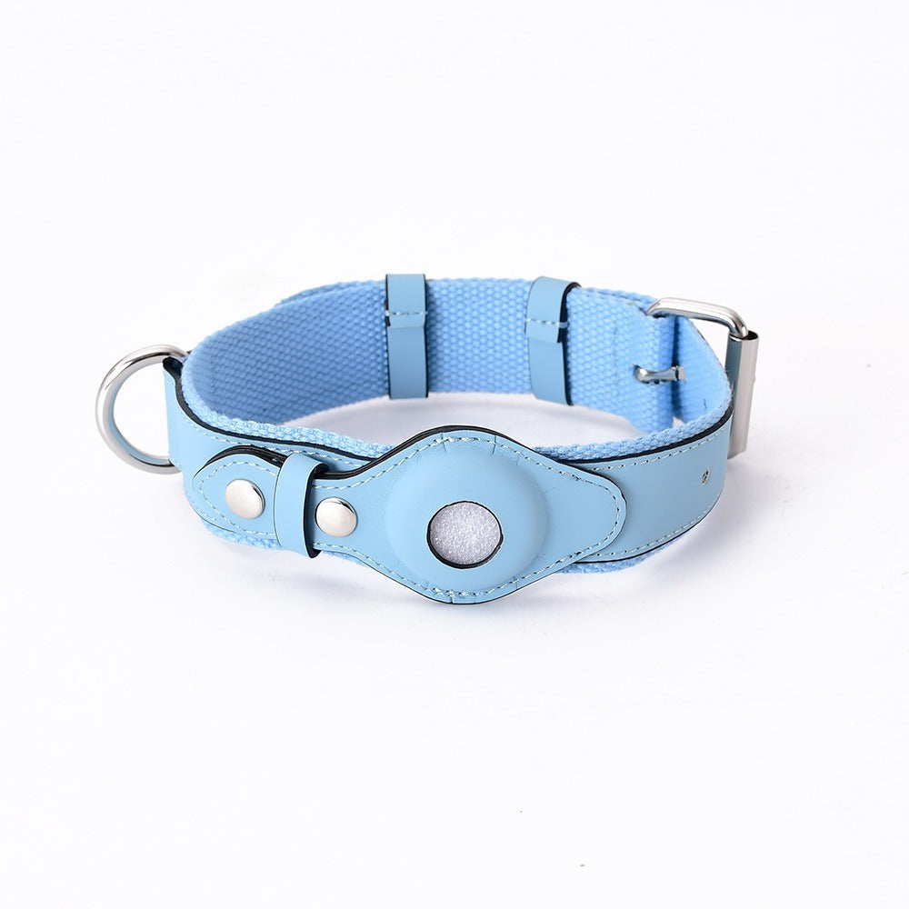 🐾 Collier pour Chien avec Tracker Apple Airtag – Cuir, Medium & Large 🐶