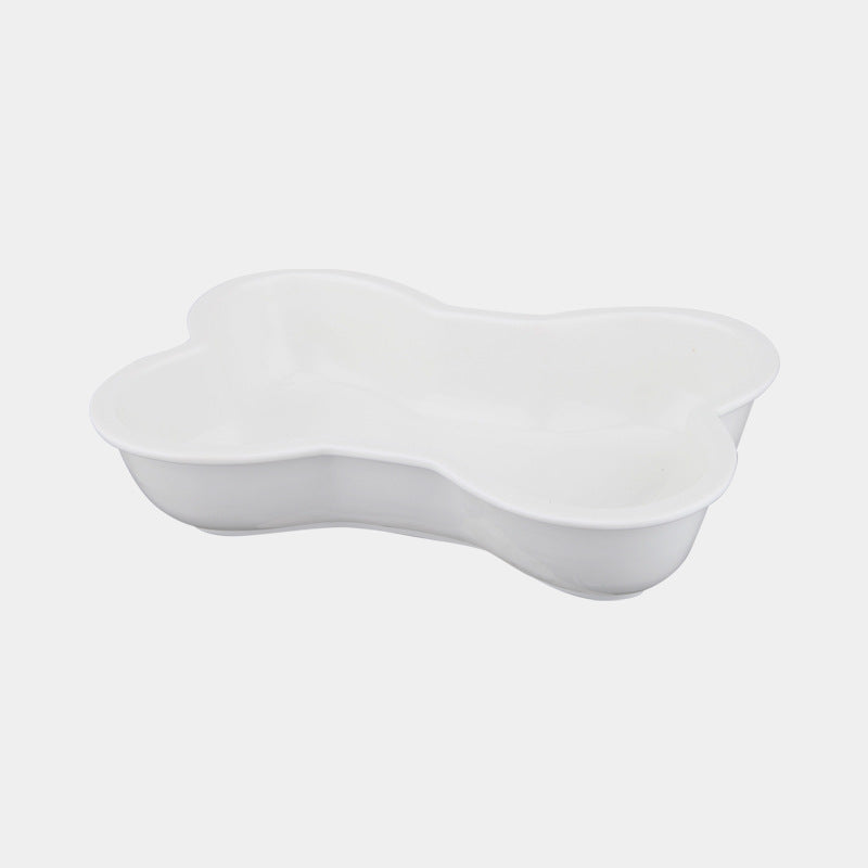 🐾🍽️ Gamelle en Céramique avec Support Bois – Grande Capacité 800 ml
