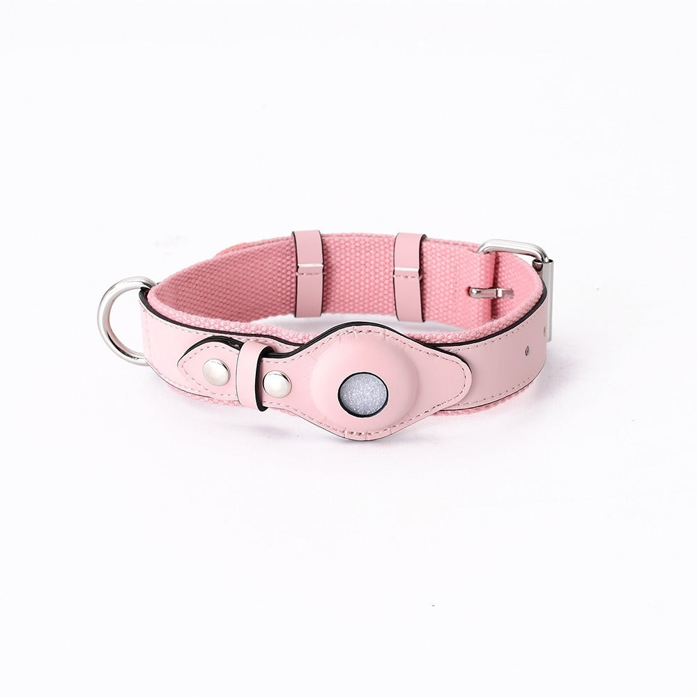 🐾 Collier pour Chien avec Tracker Apple Airtag – Cuir, Medium & Large 🐶