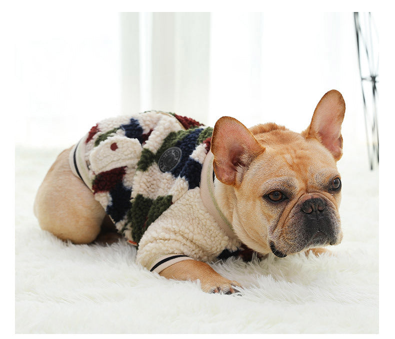 🐶🧥 Veste polaire Camouflage Décontractée pour Chiens – Style Casual