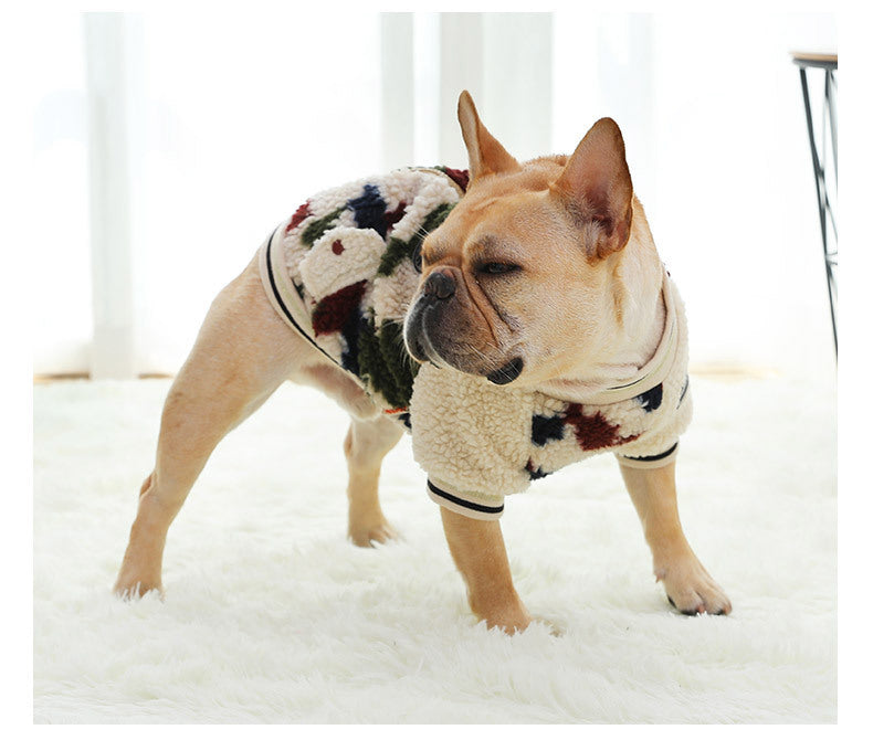🐶🧥 Veste polaire Camouflage Décontractée pour Chiens – Style Casual
