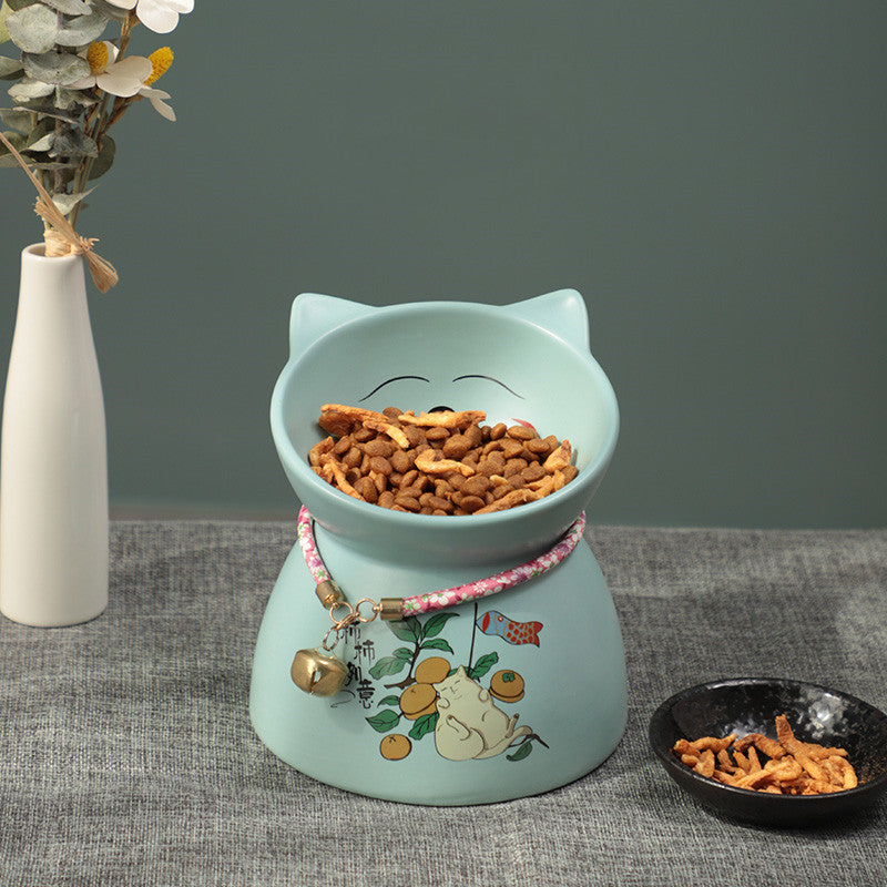 🐶🐱 Crazy Dog & Lucky Cat – Gamelle Céramique