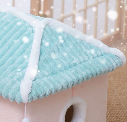 🏡 Maison Douillette pour Chats/Petit Chien Kawaii
