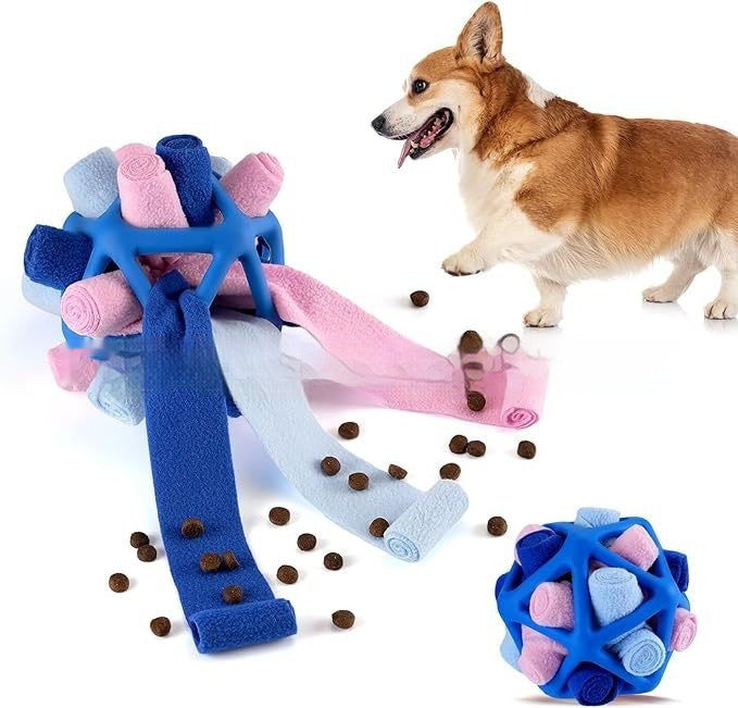 🐾 Balle à Flairer Interactive pour Animaux – Jouet Ludique & Stimulent 🐶🐱