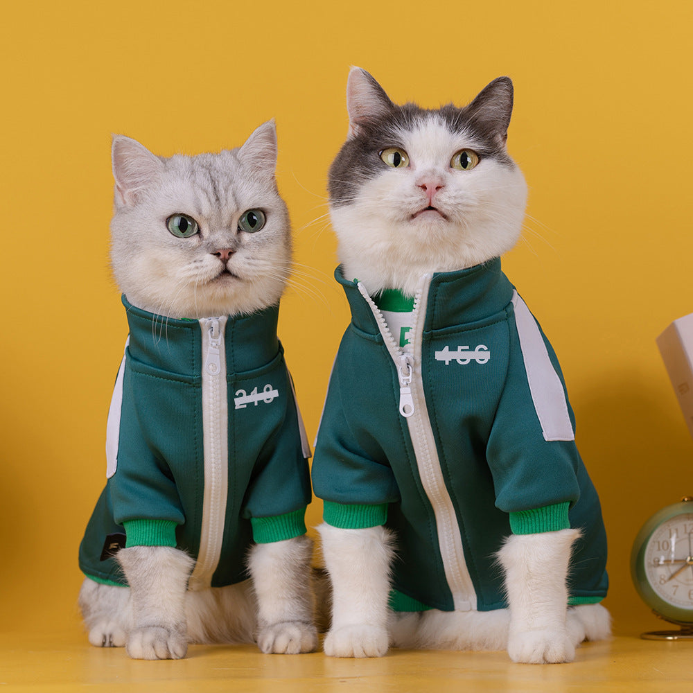 Sweater décontracté pour chiens & chats – 456 SquidGame 🐶🐱
