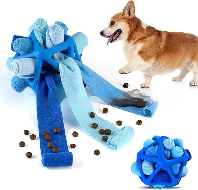 🐾 Balle à Flairer Interactive pour Animaux – Jouet Ludique & Stimulent 🐶🐱