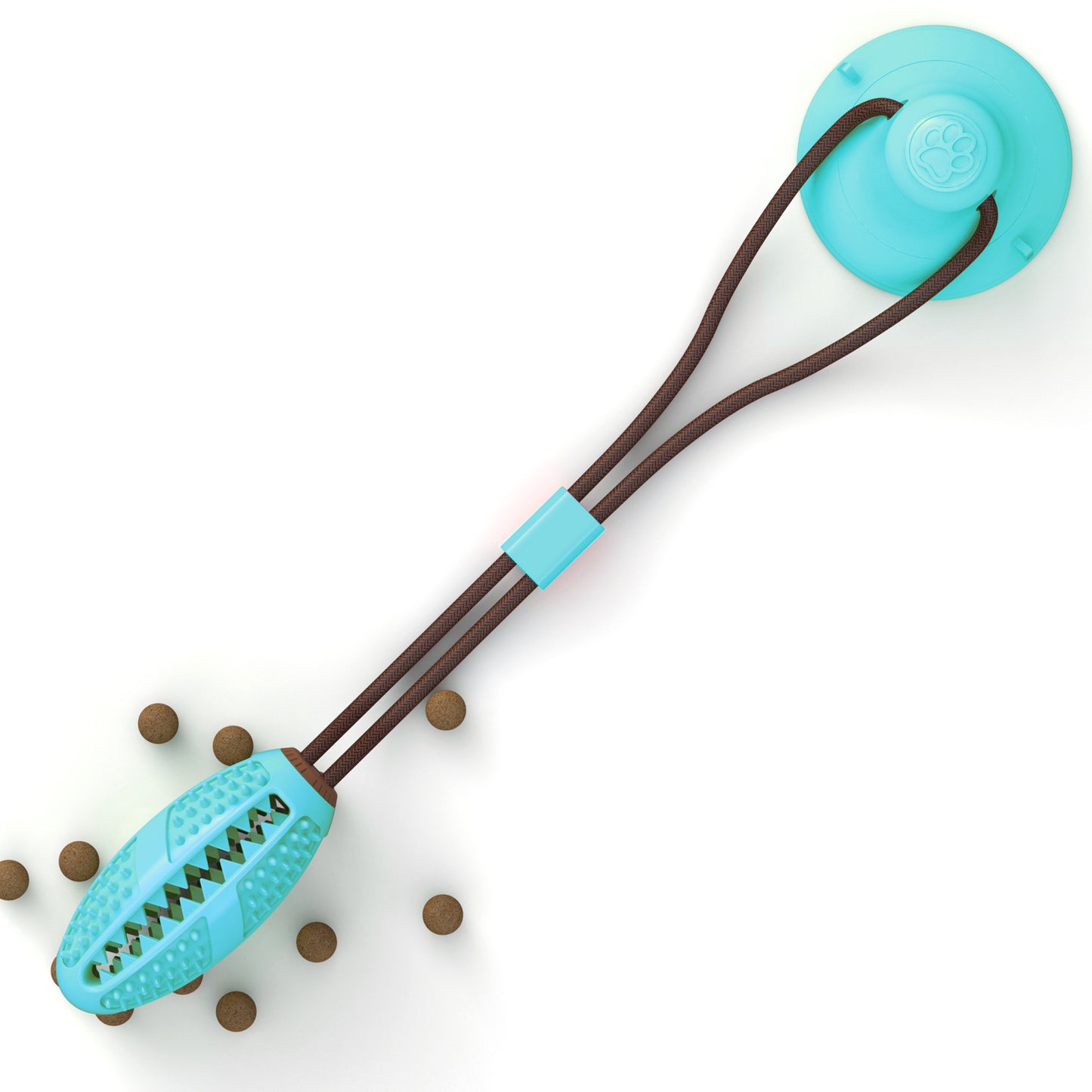 🐶🎾 Jouet Ventouse Interactif pour Chien – Balle Tire-Corde 🦷✨