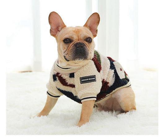 🐶🧥 Veste polaire Camouflage Décontractée pour Chiens – Style Casual