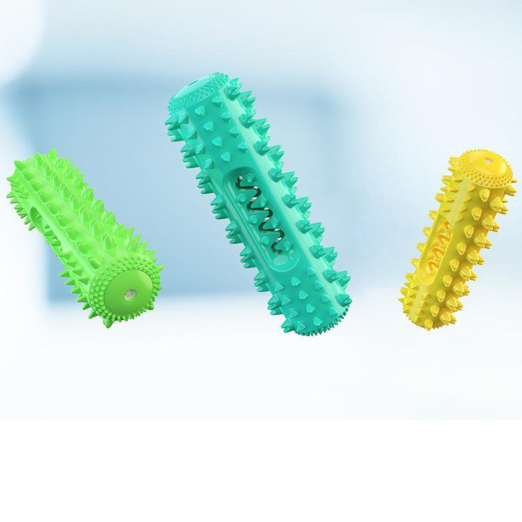 🐶🎵 Jouet à Mâcher Sonore & Brosse à Dents pour Chien – Stick TPR 🦷