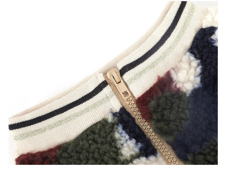 🐶🧥 Veste polaire Camouflage Décontractée pour Chiens – Style Casual