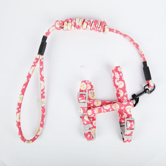 🐱✨ Harnais & Laisse en Coton pour Chats – Confort & Sécurité