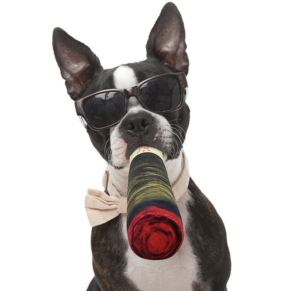 🐶🎵 Jouet Sonore pour Chien – Fausse Cigarette en Peluche 🧸