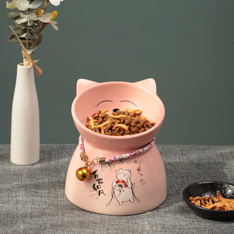🐶🐱 Crazy Dog & Lucky Cat – Gamelle Céramique