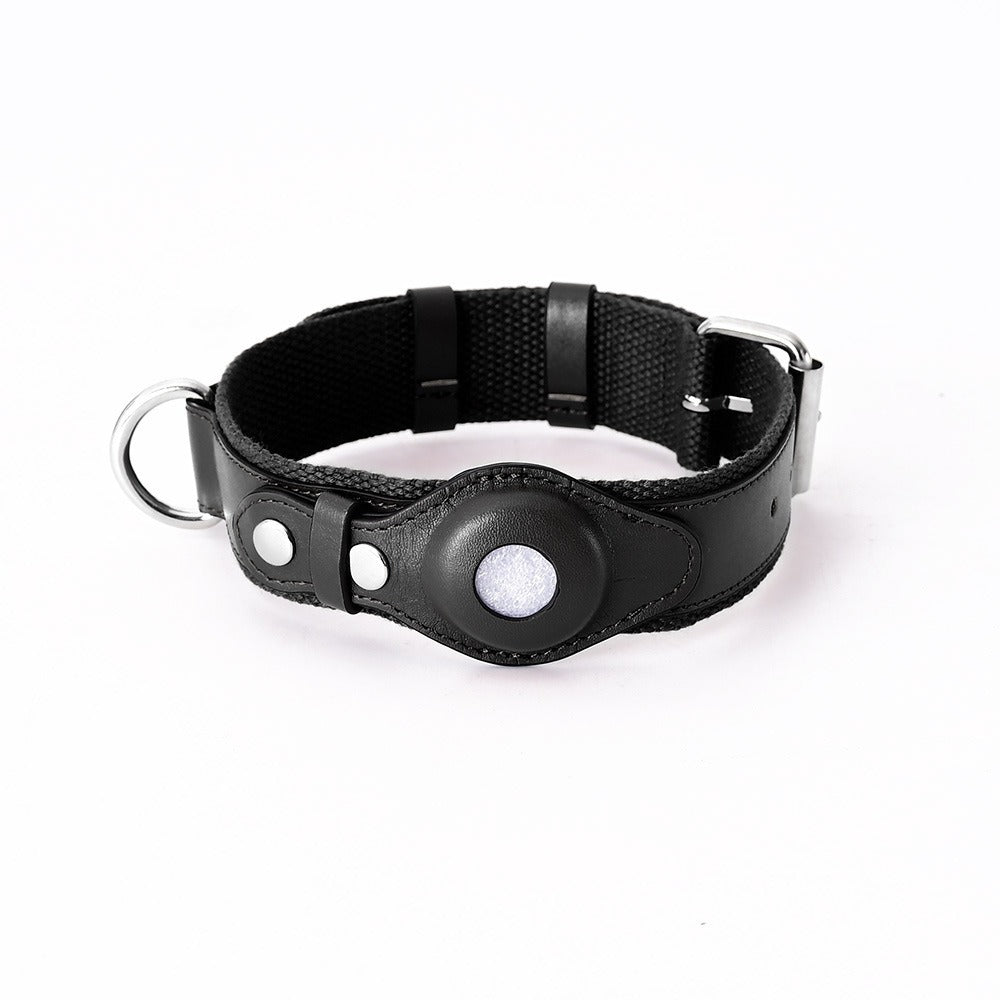 🐾 Collier pour Chien avec Tracker Apple Airtag – Cuir, Medium & Large 🐶