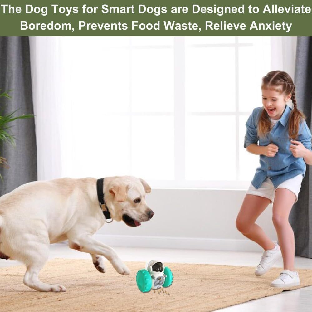 🐶🤖 Jouet Distributeur de Nourriture pour Chien – Puzzle Roller Interactif 🎾