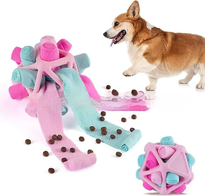 🐾 Balle à Flairer Interactive pour Animaux – Jouet Ludique & Stimulent 🐶🐱
